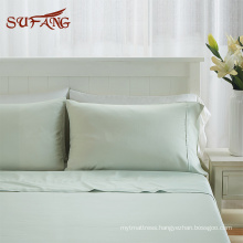 Cloud soft colorful tencel lyocell bedding , pleat design duvet cover set